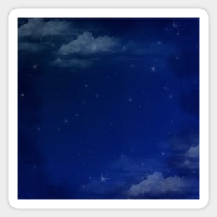 Magical Night Sky Sticker